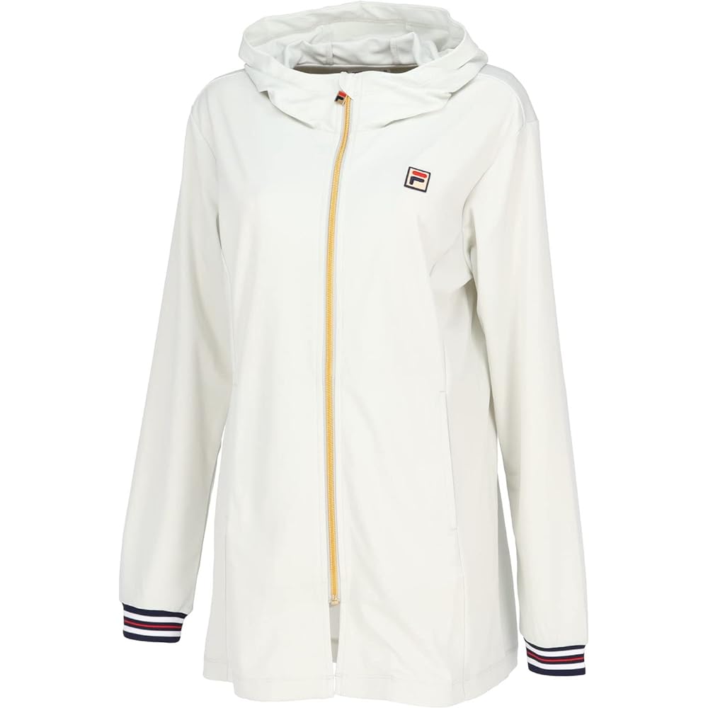 [Fila Tennis] Tennis Jacket, Water Absorbent, Quick Drying, UV Long Parka Jacket, VL2610 Women's