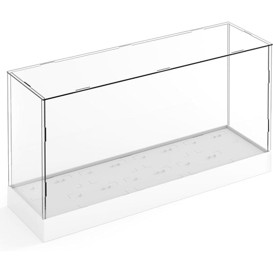 SIXPOINTS 6" Action Figure Acrylic Clear Display Case with Pegs Toy Collectible Showcase Fits 1/12 Star Wars Black Series Figure Toys (Black Series SW-6" Only)
