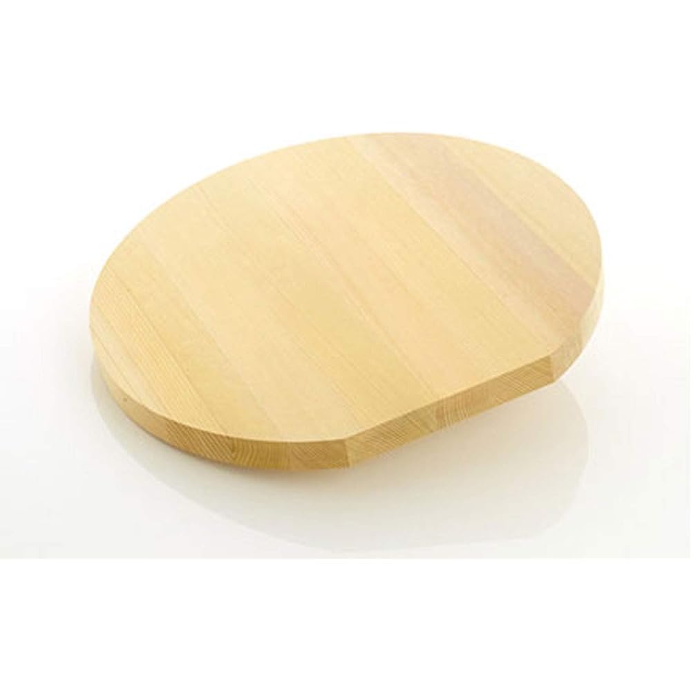 Umezawa Wooden Cutting Board Aomori Hiba Round Shape Medium Diameter 30 x Thickness 1.8cm Made in Japan 292414