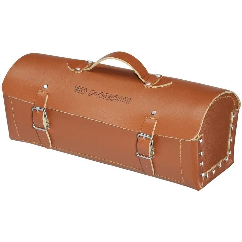 Facom Facom Tool Bag Buckle Leather Length 350mm x Depth 158mm x Height 132mm BV.100