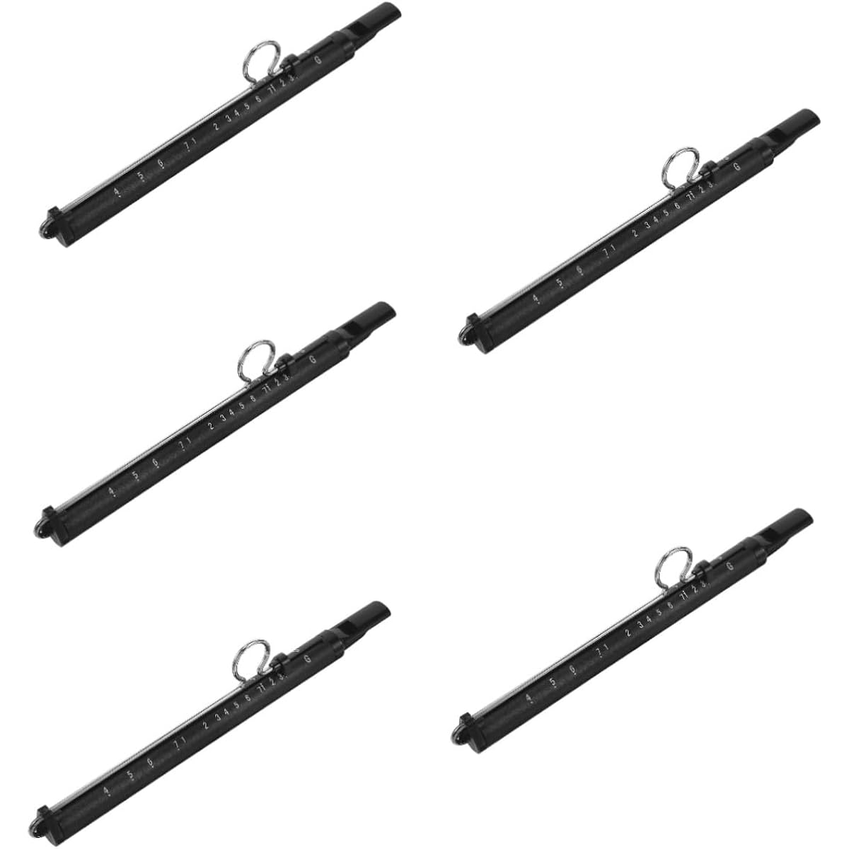 Vaguelly 5pcs Yo Flute Slide Whistle Sliding Pull Flute Whistle Sliding Slider Flute Decoration Blow Air Child Abs