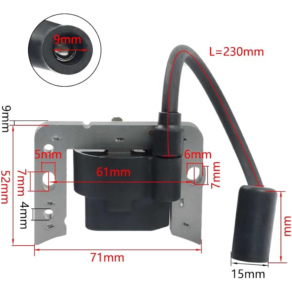 34443 34443 A 34443B 3443 C 34443D Solid State Ignition Coil Module Tecumseh AV520 LH195 OH195 T139 TV085 TVM140 TVXL840 VLV126 Lev100 Lev115 Lev120 LV148 A LV195EA OVRM105 OVRM 120