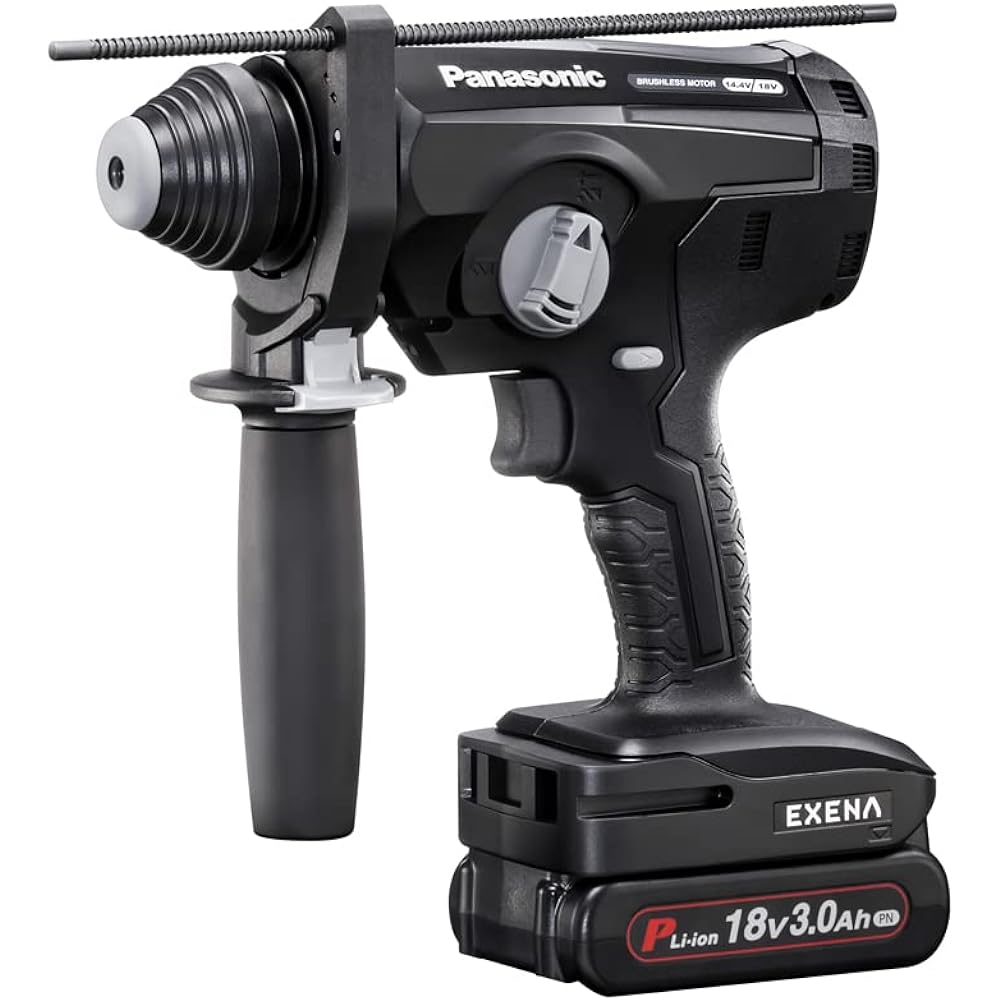 Dust collection system for Panasonic rechargeable hammer drill EZ1HD1 EZ9X403