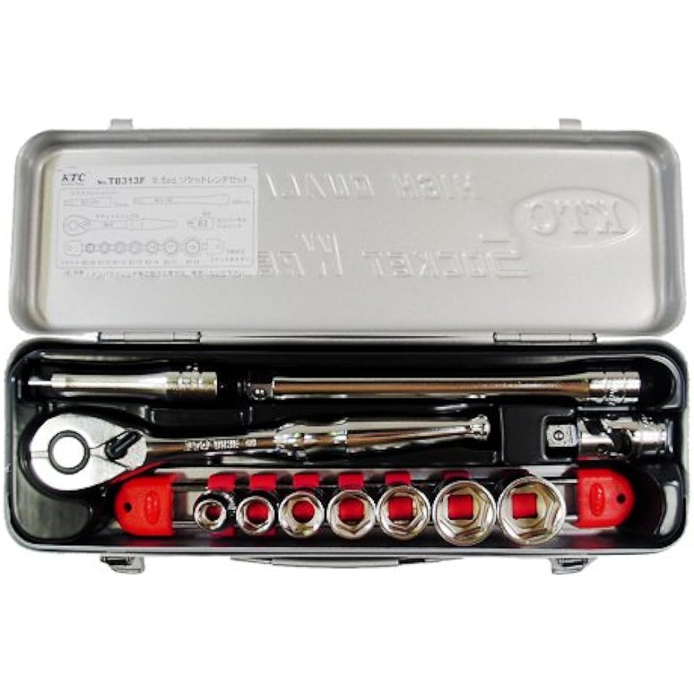 Kyoto Machinery Tools (KTC) Socket Wrench Set TB313F
