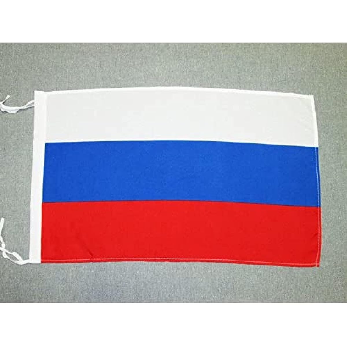 AZ FLAG Russian Flag 18" x 12" Cord - Small Russian Flag 30 x 45cm - Banner 18 x 12"