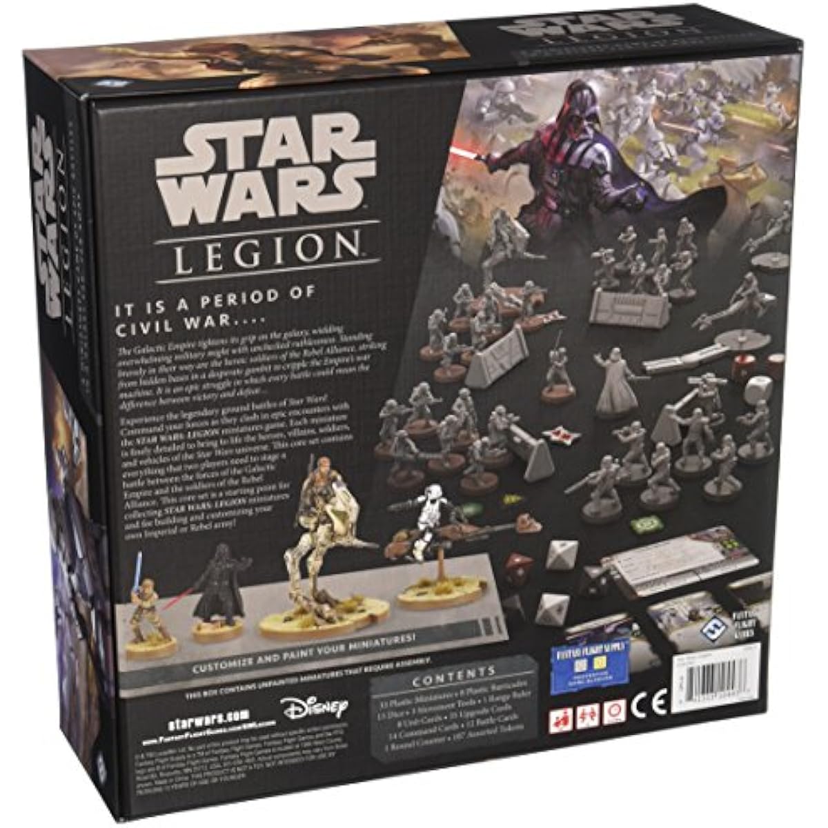 Atomic Mass Games Star Wars Legion Board Game (Base) | 2 Player Battle Miniatures Strategy Game for Adults and Teens | Ages 14+ | Average Playtime 3 Hours | By Atomic Mass Games