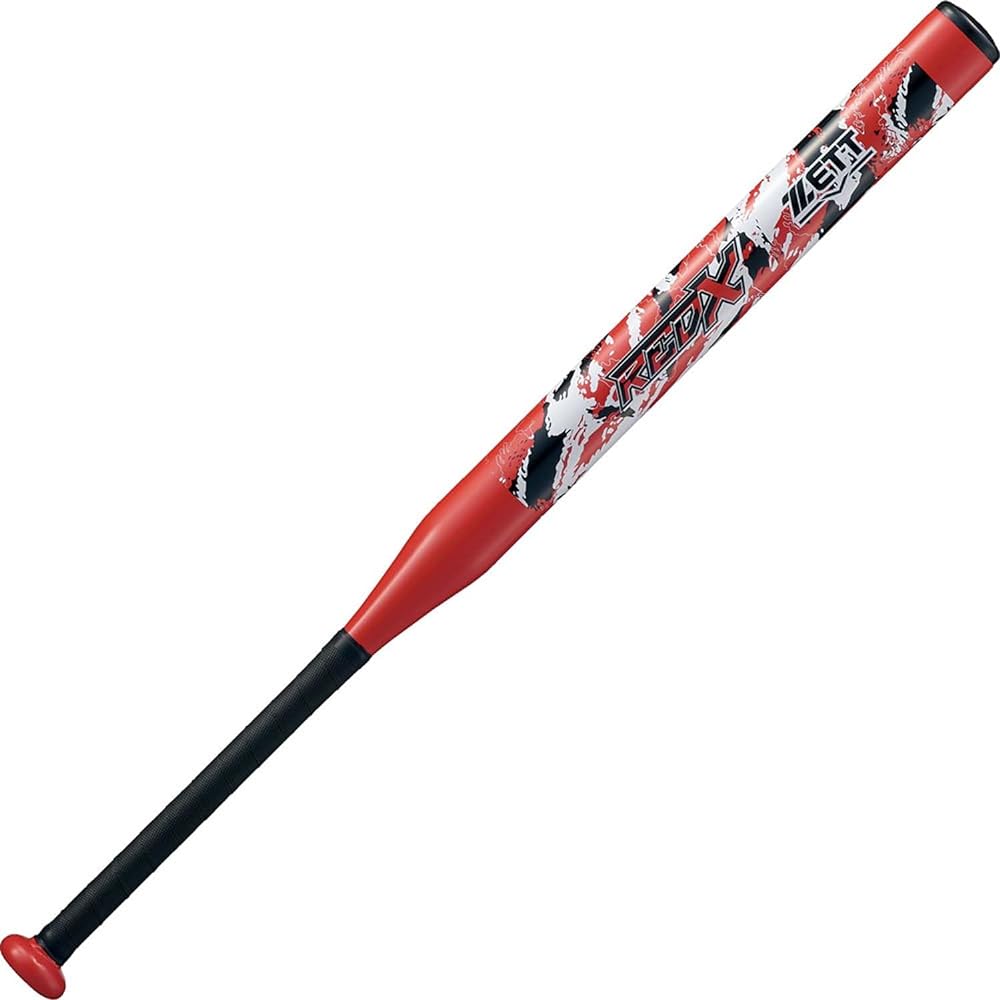 ZETT Softball Bat Red X Metal (Super Duralumin)