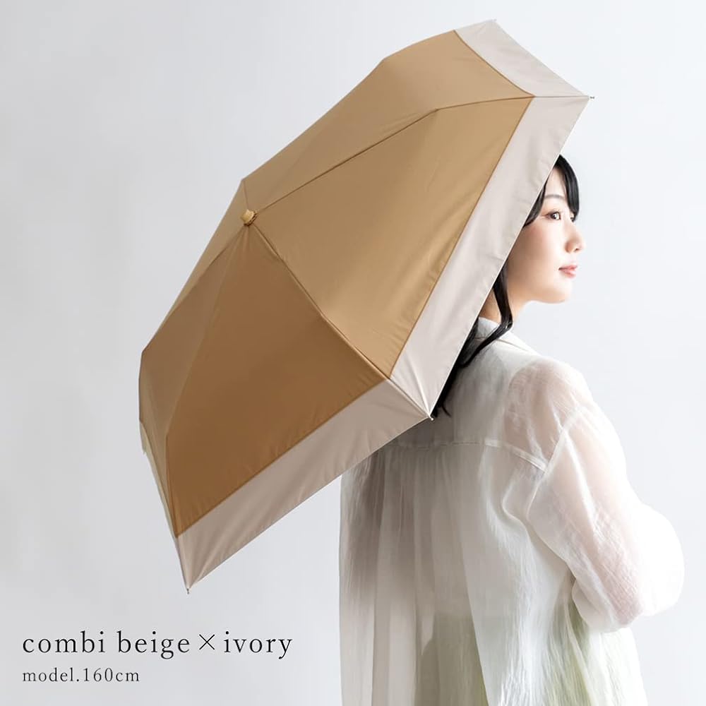 [Vita Felice] Vita Felice Folding Parasol for Sunny or Rainy Days (Lightweight/Bending Bamboo Handle) Women's vsgz-452z