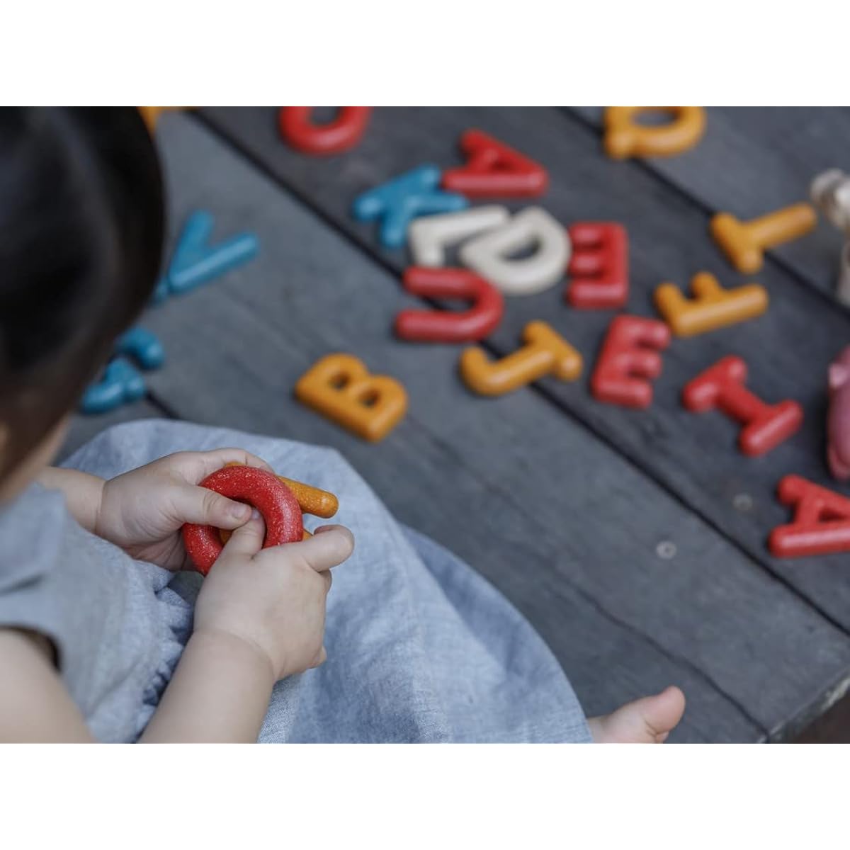 PLANTOYS JAPAN Uppercase Alphabet 5406