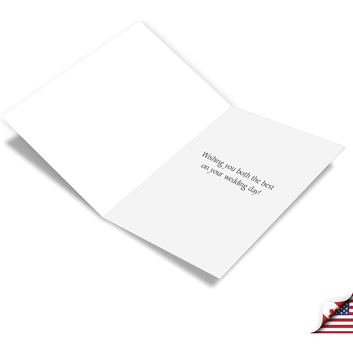 NobleWorks Funny Wedding Congratulations Greeting Card with 5 x 7 Inch Envelope (1 Card) Congratulates Thank You Married Men C10270WDG