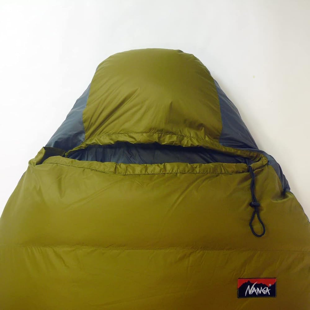 NANGA Sleeping Bag Outlet Down Shruff 450 Regular Lower Temperature -8 degrees Coyote Right Zipper