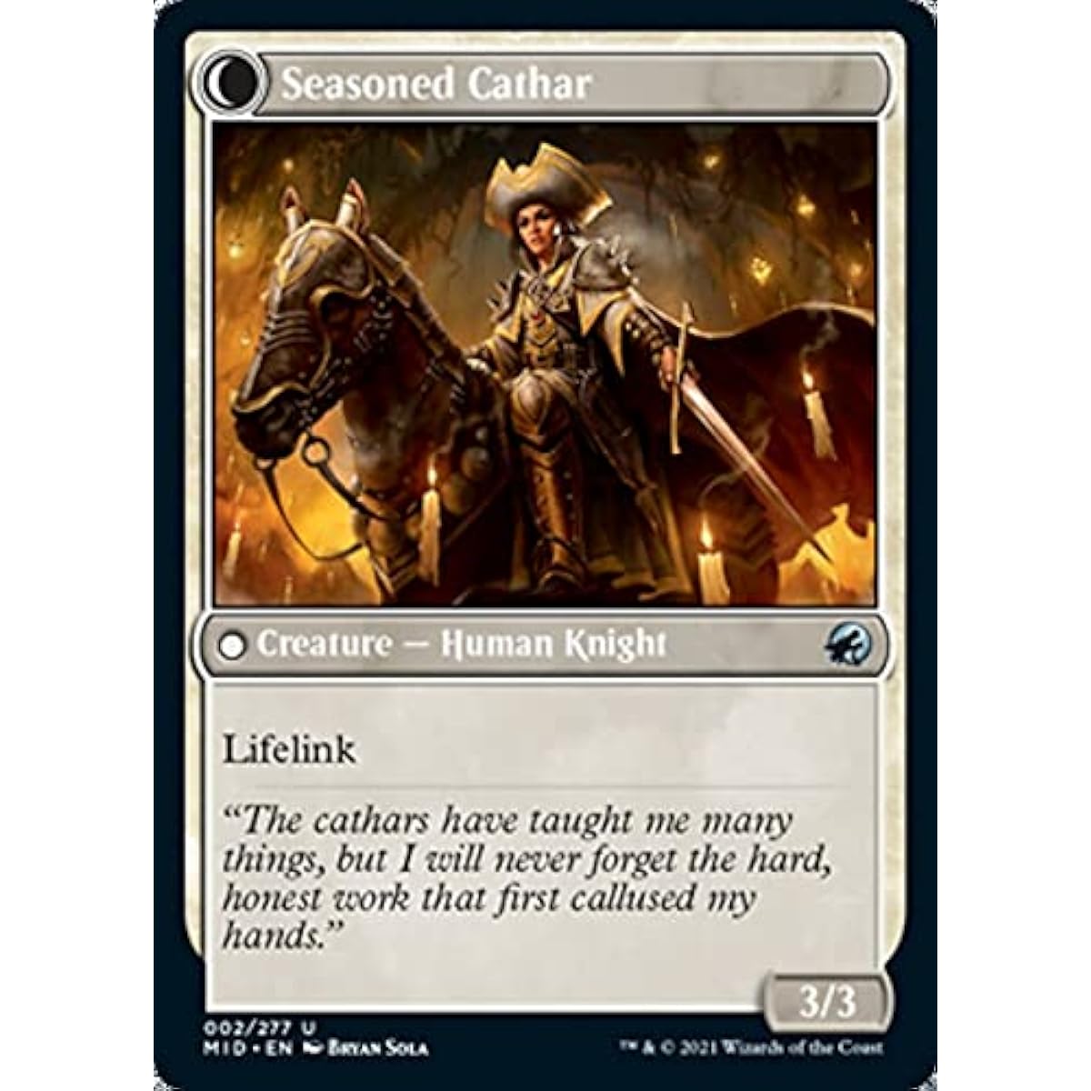 Magic: The Gathering - Ambitious Farmer // Seasoned Khazar (002) - Innistrad: Midnight Hunt