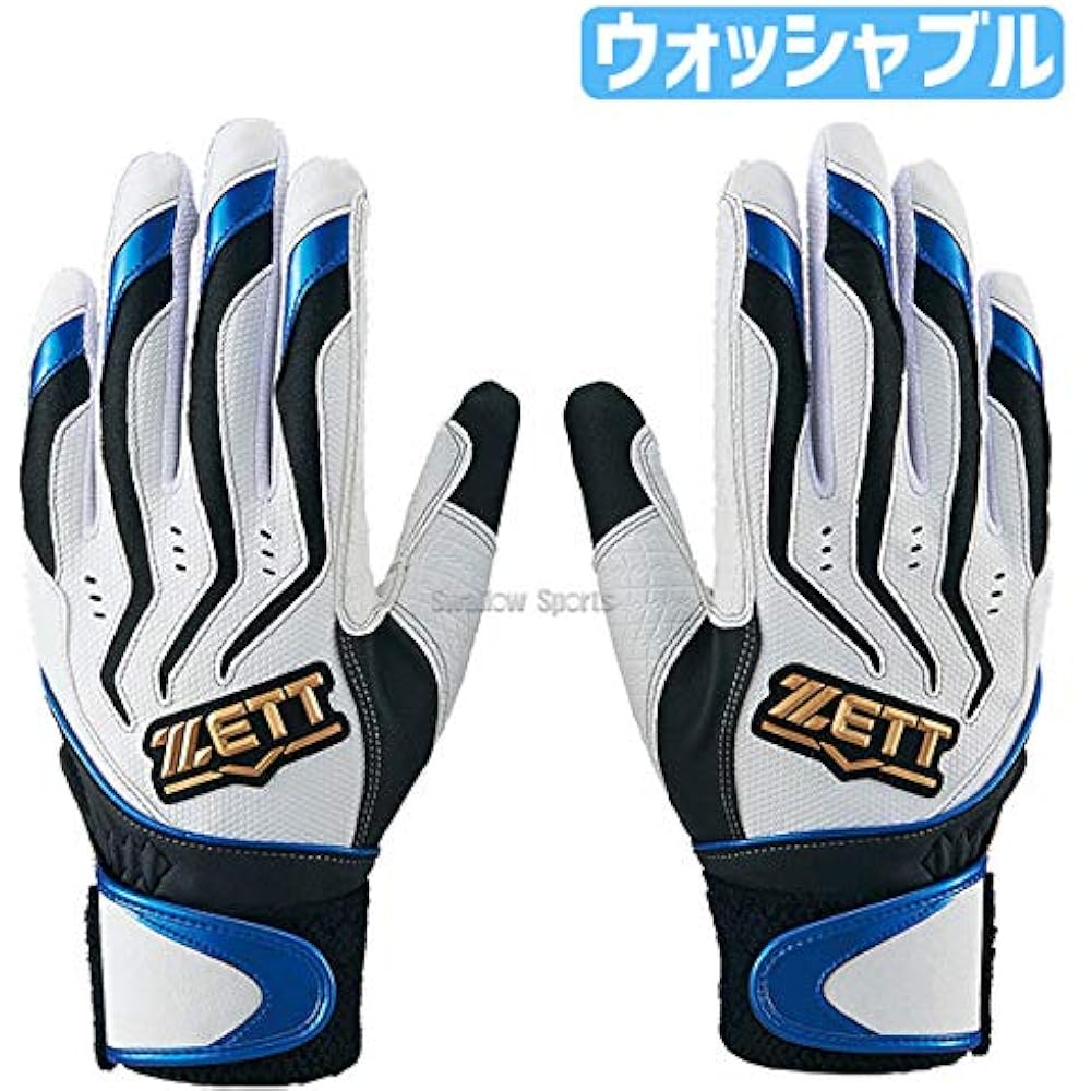 ZETT Boys Baseball Batting Gloves Zero One Stage for Both Hands BG999J