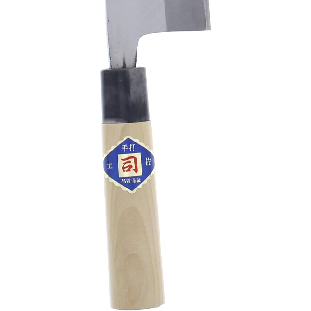 Tosa Knife Polished Deba Knife White Steel No. 1 195mm