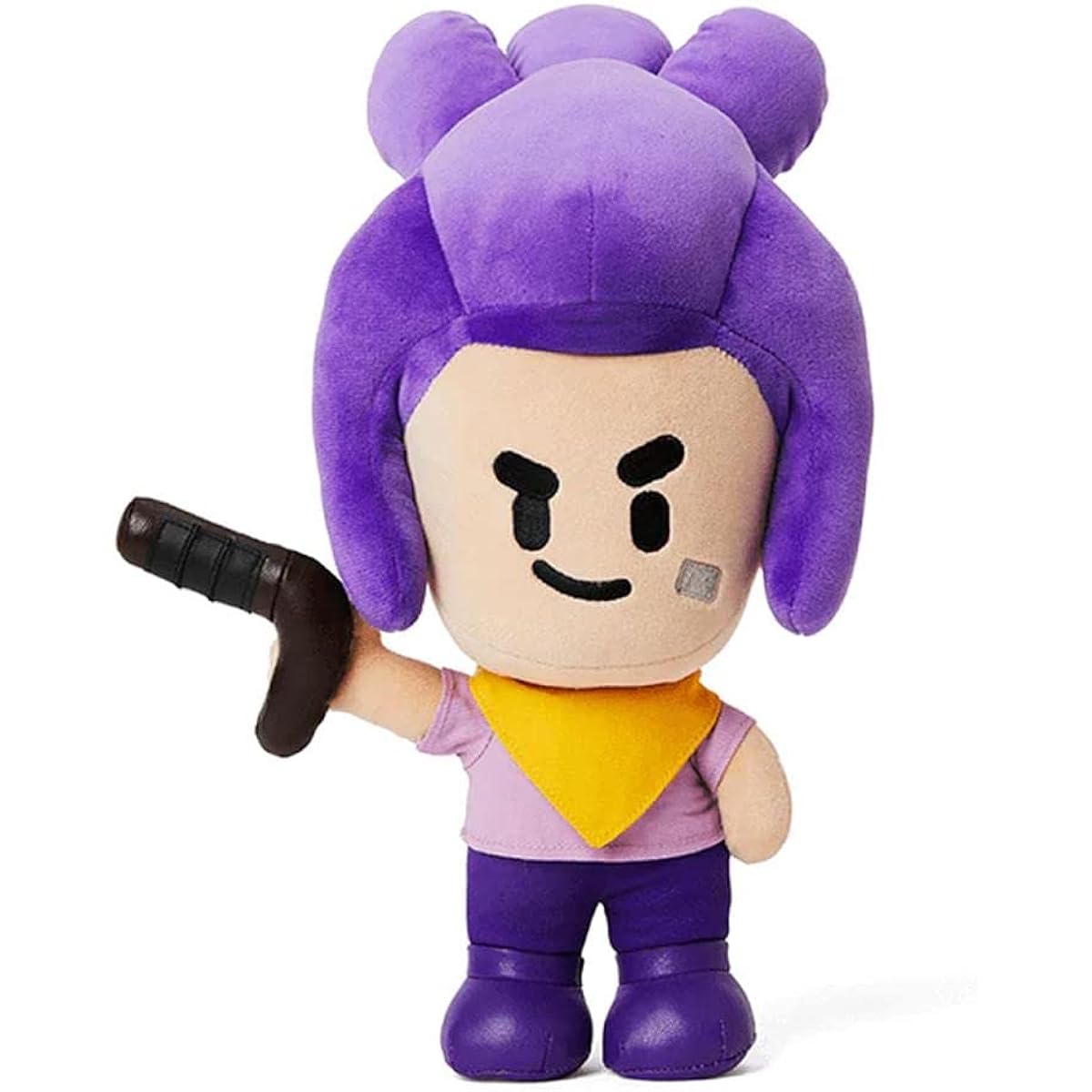 Brawl Stars Plush Buddy | 7" Tall Collectible | Brawl Stars Plush | Shelly Plush | Brawl Stars Licensed Toy Plush