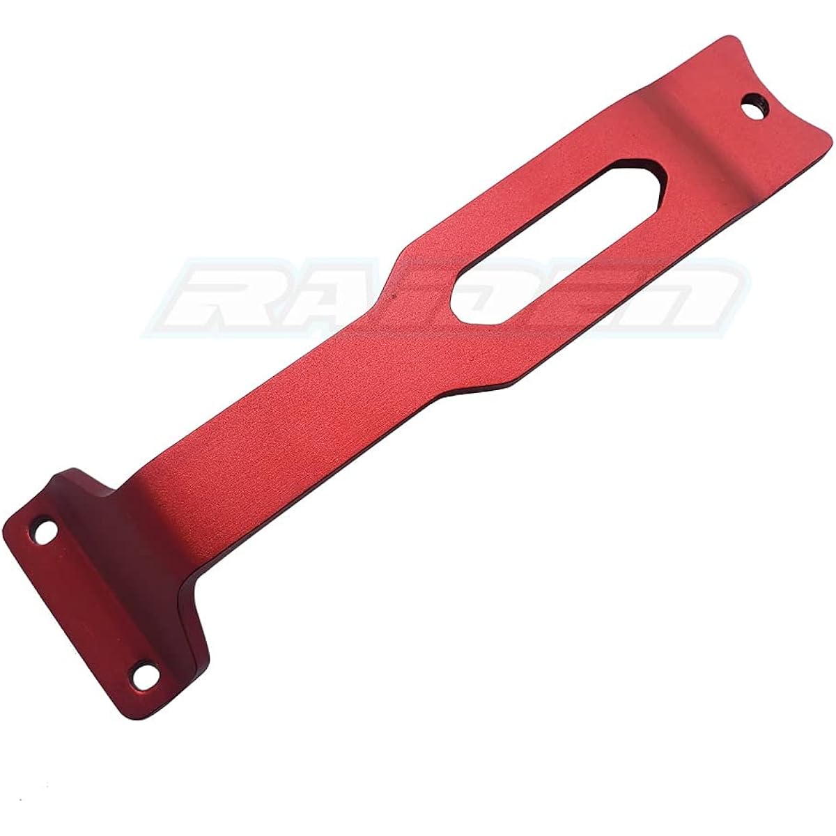 Raidenracing 7075 Aluminum Alloy Rear Chassis Brace for Traxxas 1/10 E-REVO Summit EREVO 2.0 E REVO Red