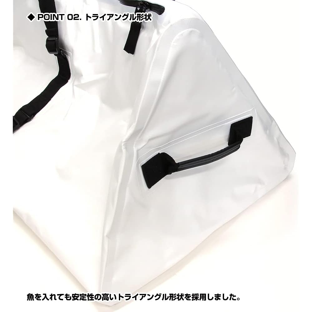 [Large cold fish carry/waterproof tarpaulin fabric + heat insulation cushion] Fishing bag PROX cold triangle yellowtail bag (120)/tuna (150/200) bag (product code: PX256120W/PX257150W/PX257200W)
