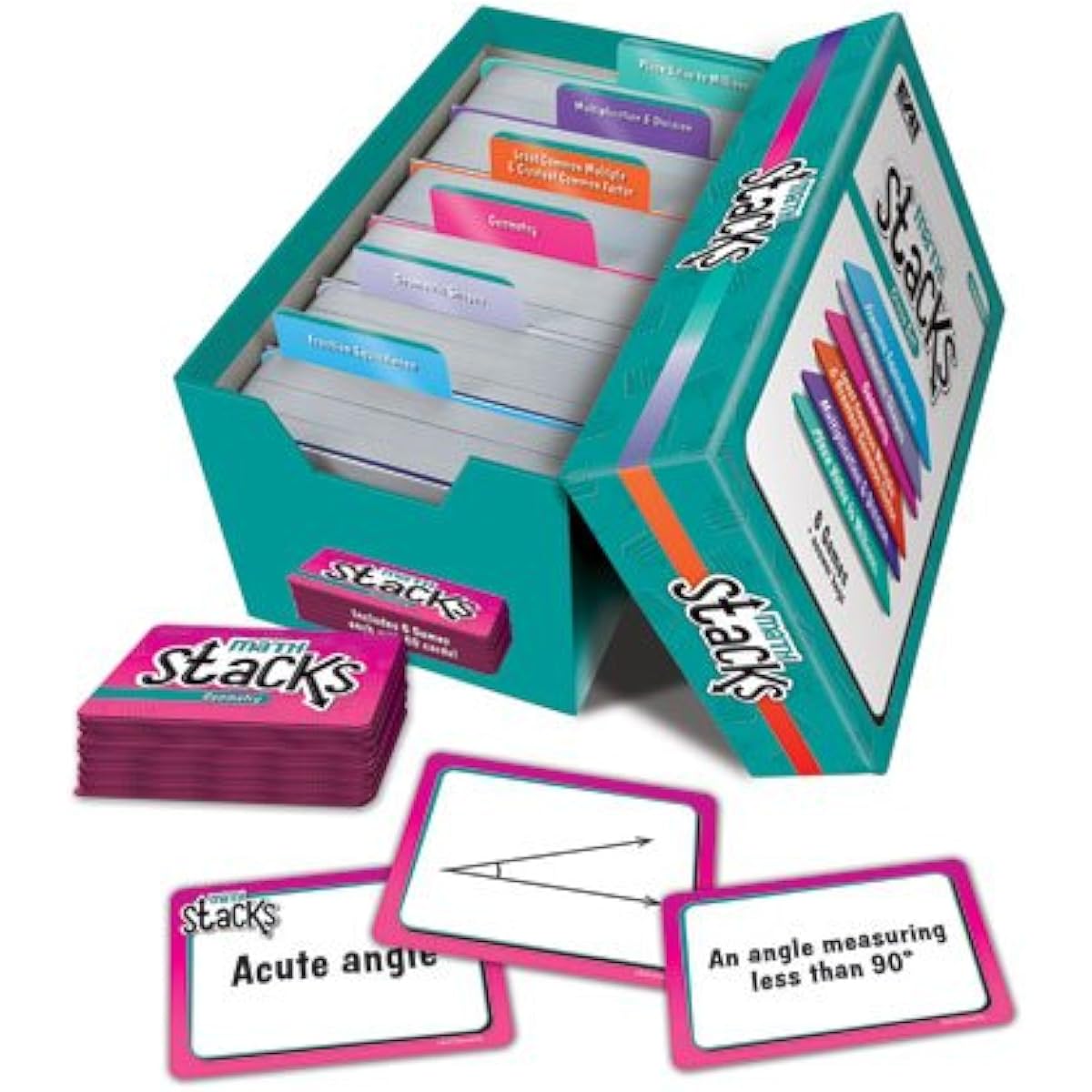 EAI Education Math Stacks Classroom Set of 6: Grades 3-5