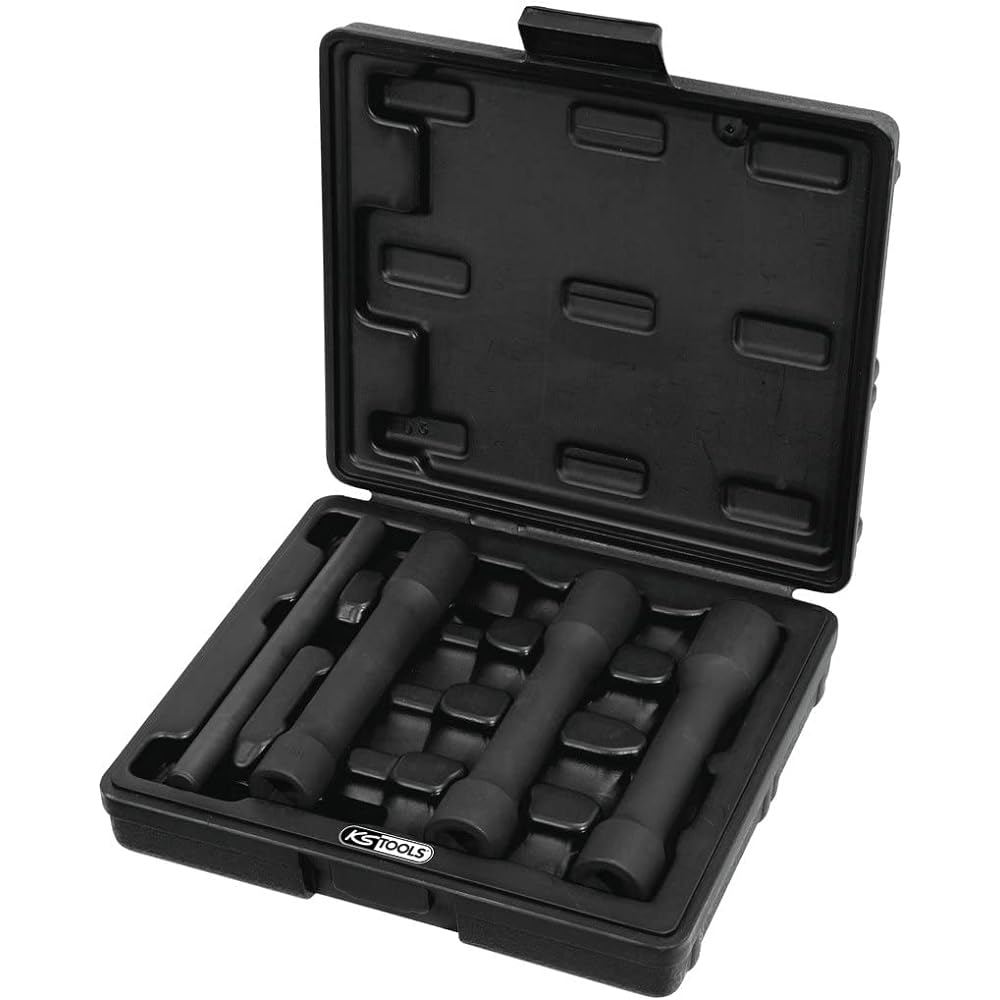 KS TOOLS Spiral profile impact socket set extra deep 4 pcs 1/2" 17-21mm 913.1290 [Parallel import goods]