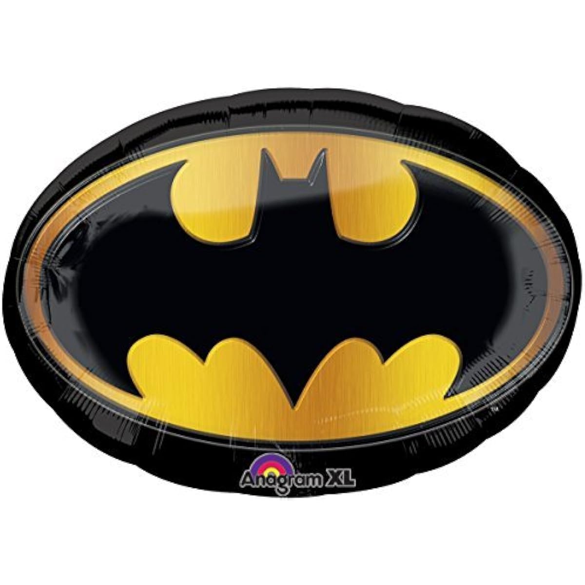 7 pc Batman Emblem Balloon Bouquet Party Decoration Happy Birthday Super Hero