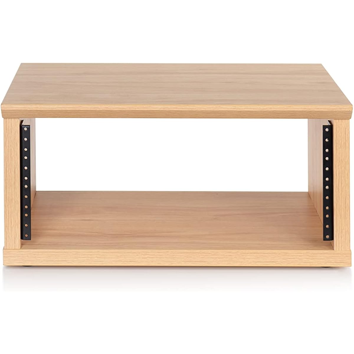 Gator Frameworks Elite Furniture Series 4U Wooden Desktop Studio Rack with Natural Maple Matte Finish (GFW-ELITERK-4U-MPL)