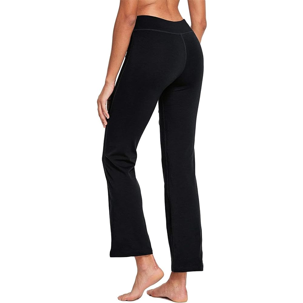 [Ballif] Flare Pants, Yoga Pants, Women's, Dance Pants, Yoga, Bootcut Pants, Jazz Dance, Ballet, Yoga Wear, with Pockets, Breathable, Beautiful Legs