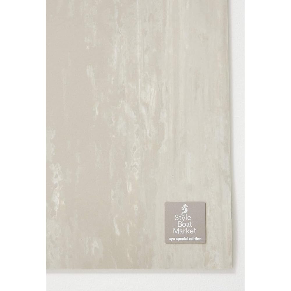 [Style Boat Market] Recovery Yoga Mat Yoga Mat Thickness 5mm Pilates Training Fitness Exercise Mat (Beige (AYA Collaboration))