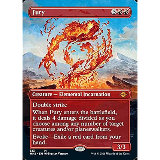 Magic: The Gathering - Fury (313) - Borderless - Modern Horizons 2