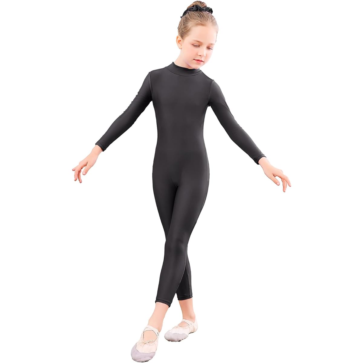 Speerise Girls Kids Spandex Long Sleeve Full Body Zentai Costume