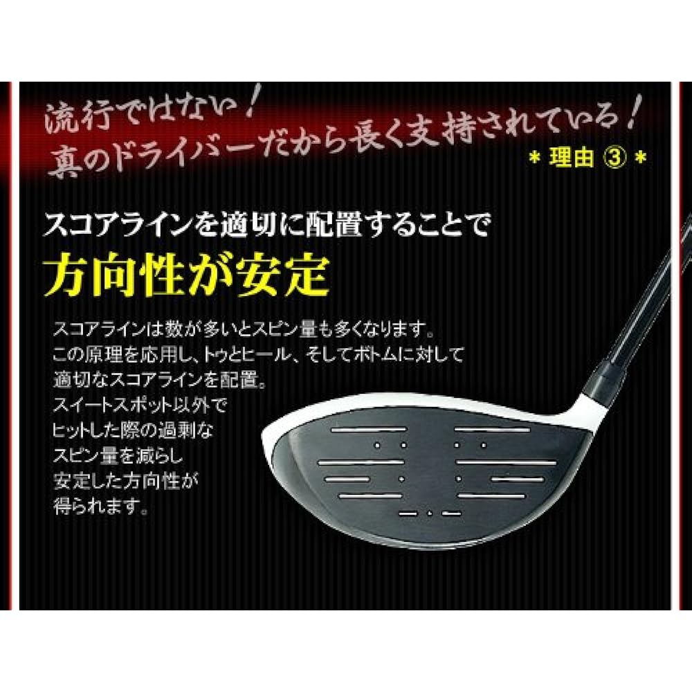 MD GOLF White Seve Icon High Moi SEVE WHITE Driver