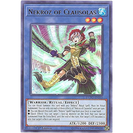 Necroz of Closola - DUPO-EN085 - Ultra Rare - Unlimited Edition