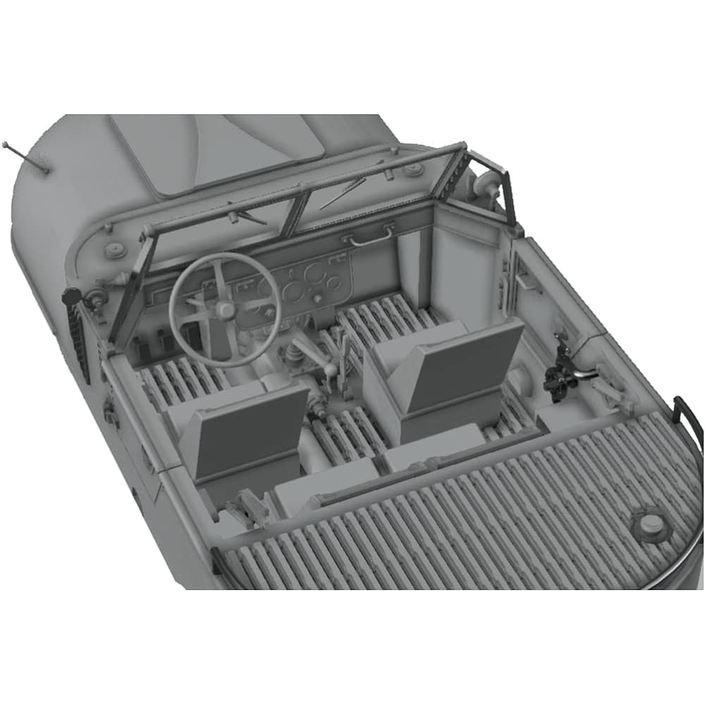 Das Werk 1/35 German Army Trippel SG 6/38 Amphibious Vehicle Plastic Model USCDW35012