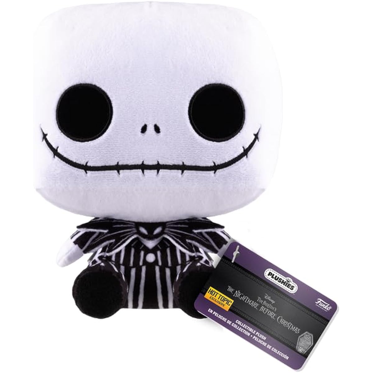 Pop! Plush Disney TNBC The Nightmare Before Christmas - Jack Skellington *Glow in the Dark* (Hot Topic Exclusive)