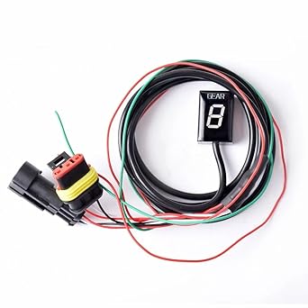 Digital Meter Display Benelli TNT 1130 All Years/TRE 1130K All Years Motorcycle 1-6 Level Gear Indicator Digital Gear Meter Indicator Meter Display