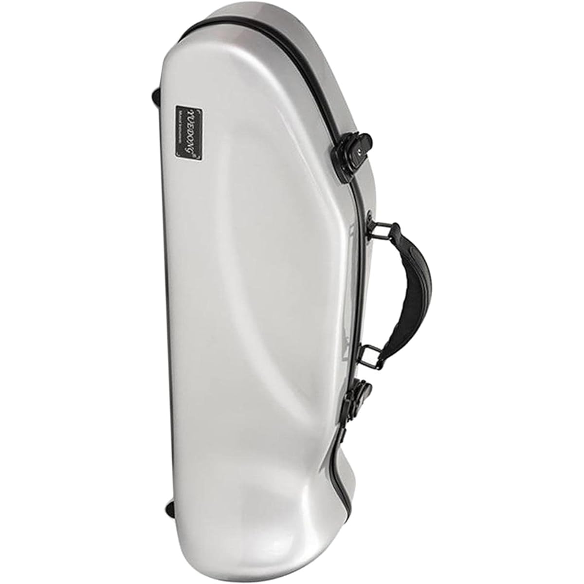 Trumpet Case with Shoulder Strap Adjustable Frp Shoulder Bag Trumpet Gig Bag, Silver