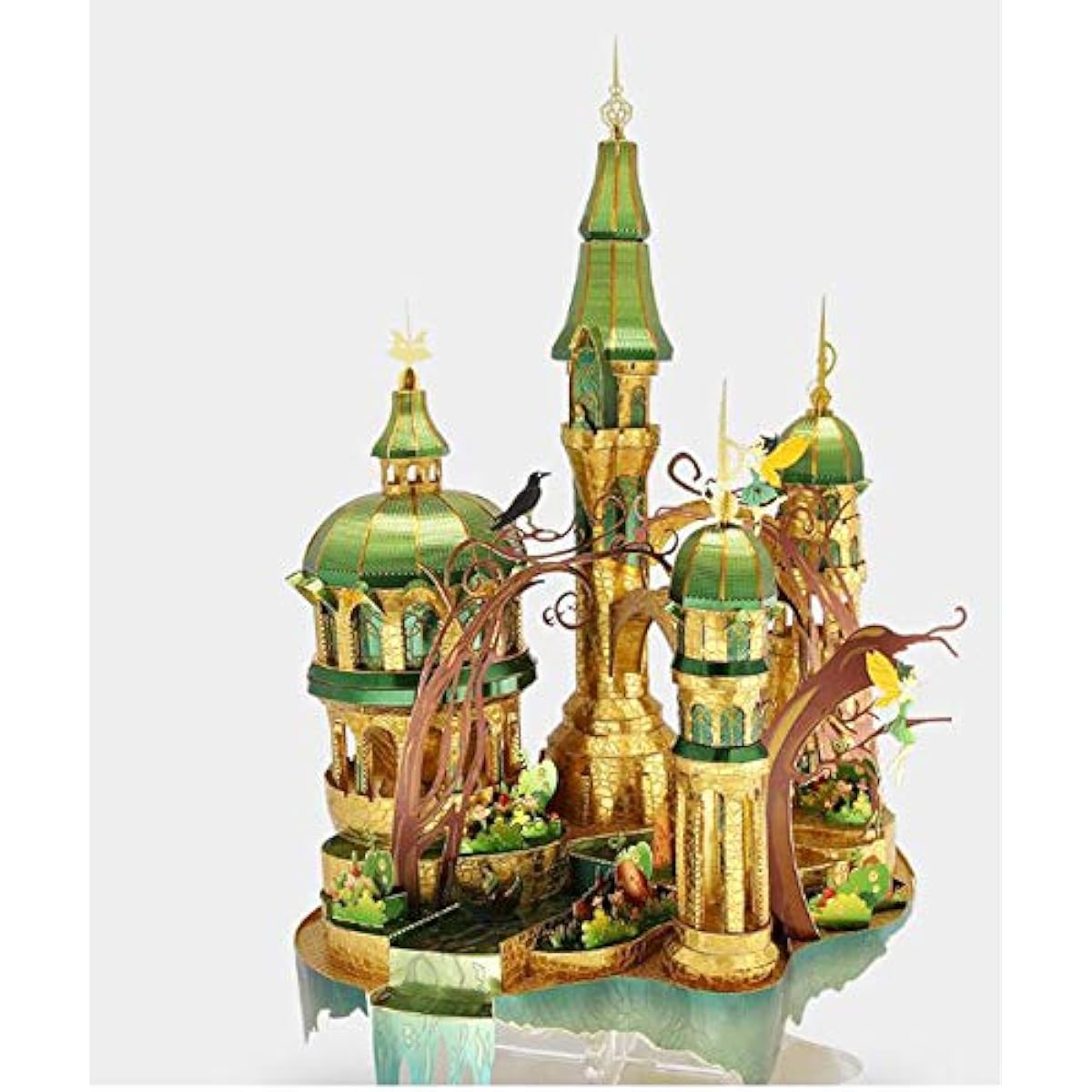 Picture Kingdom 3D Metal Puzzle Fairy castle PJ-211 DIY 3D Laser Cut Model Toys for Adults