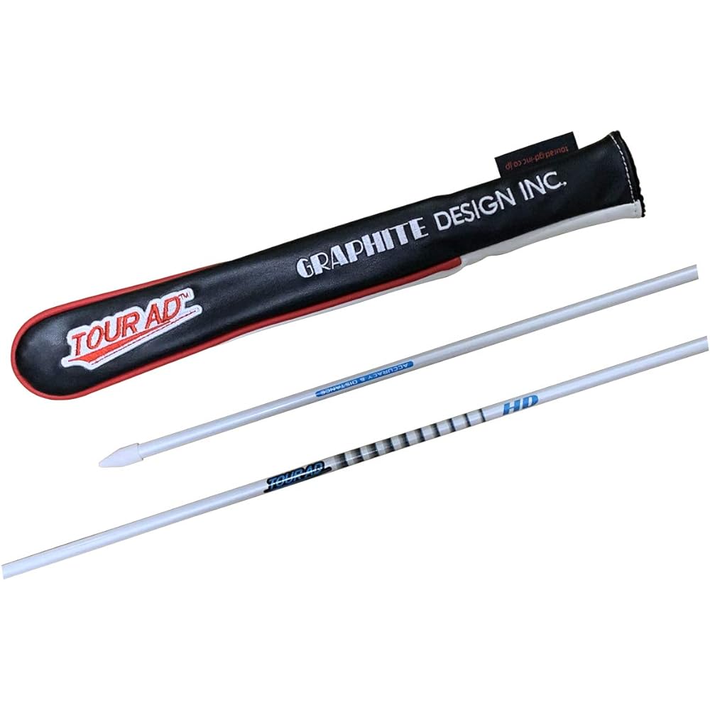 Graphite Design 1 alignment stick & cover (white/black 2020 tour supplied model)