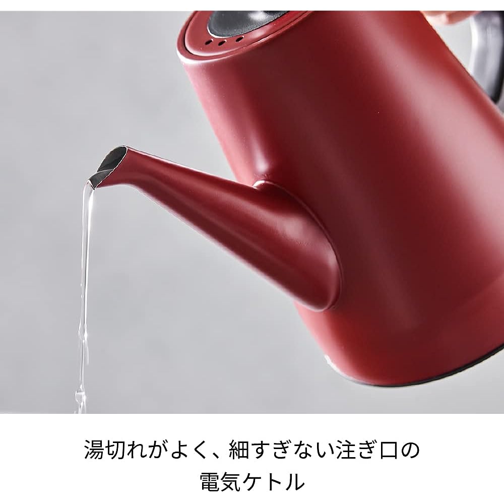Recolte Classic Kettle Clair [0.8L / RCK-3] recolte Classic Kettle Clair (Red)