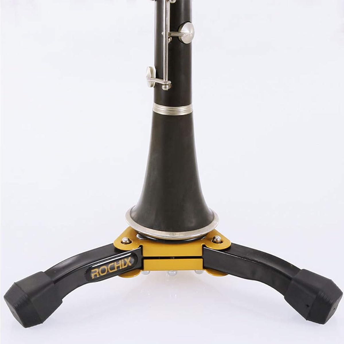 ROCHIX 1890 Foldable Portable Clarinet Stand/Flute Stand/Oboe Stand, Tripod Holder Stand