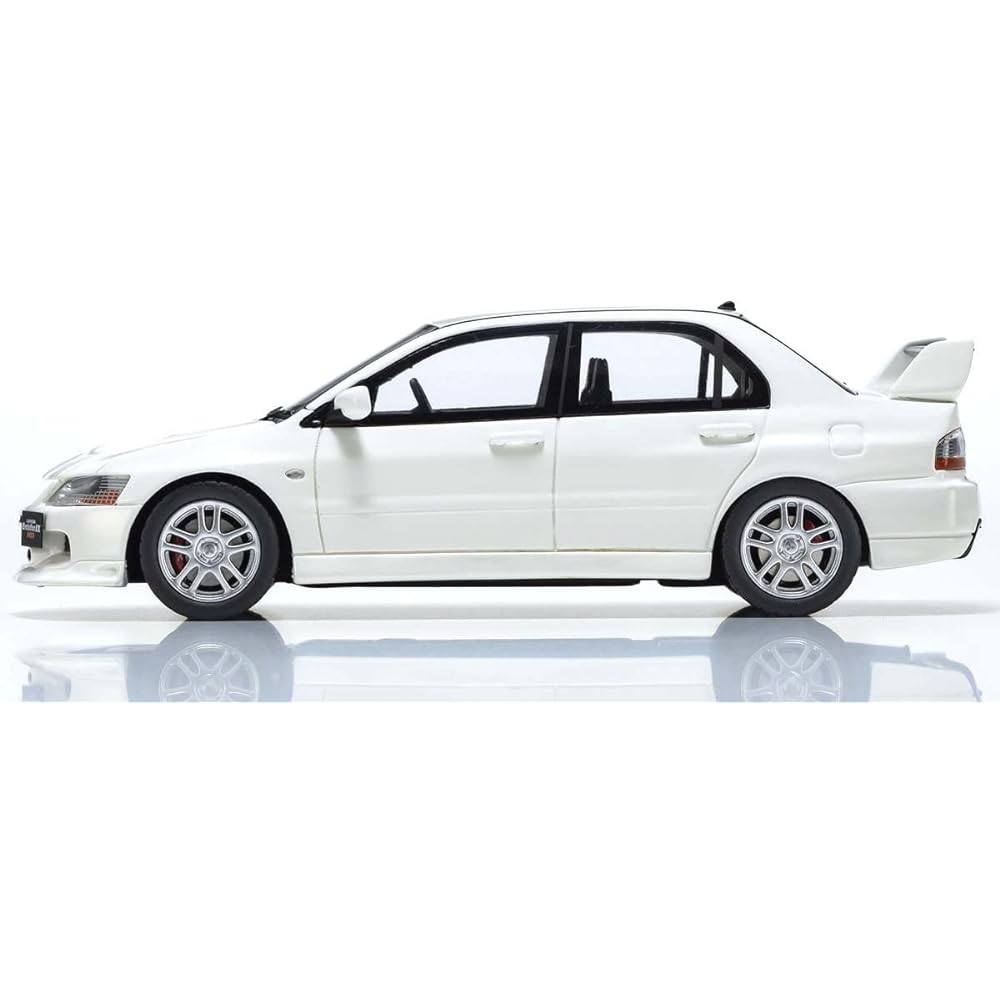 Kyosho Original 1/43 Mitsubishi Lancer Evolution IX MR White Finished Product KSR43111W