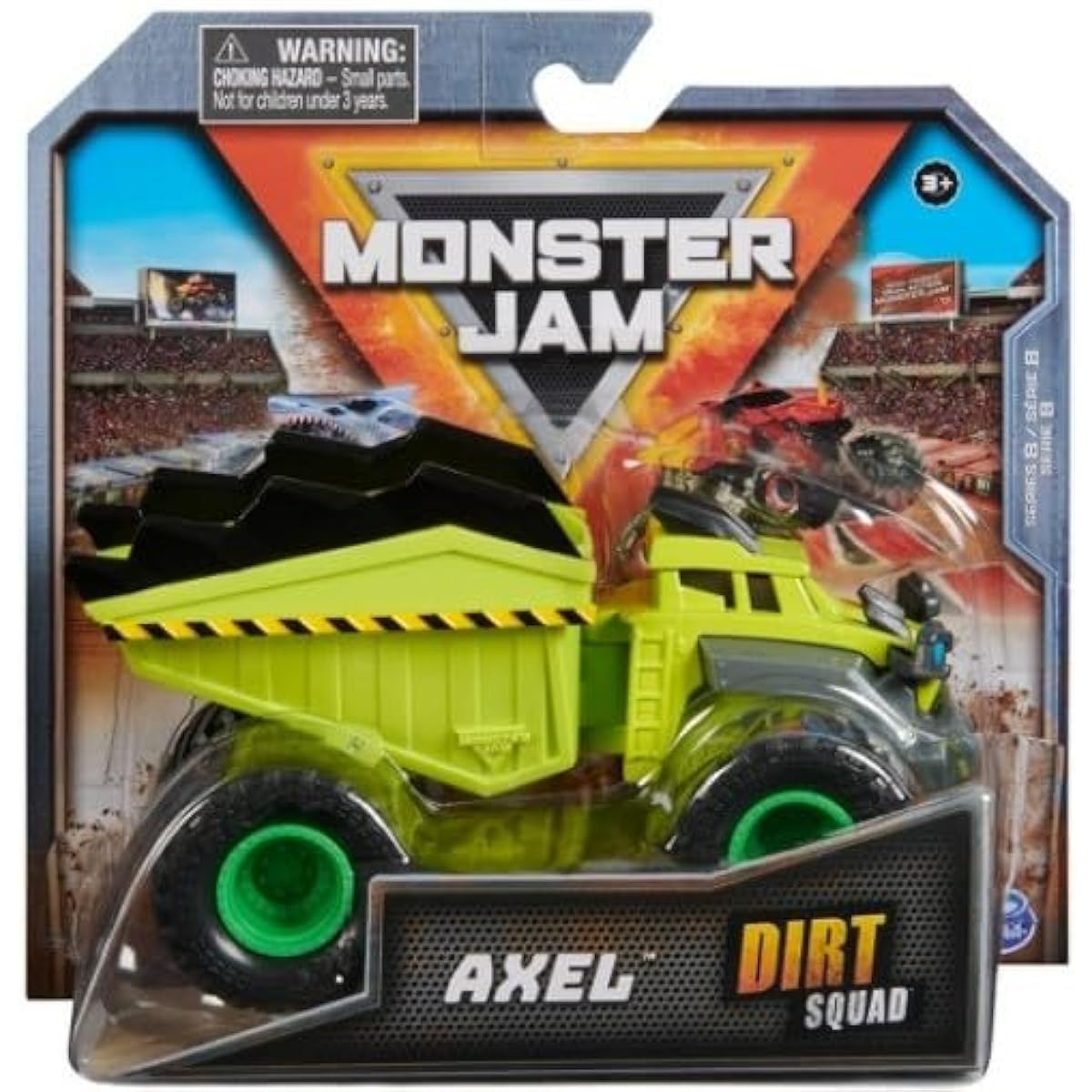 Monster Jam Dirt Squad (Roland Red and Orange)