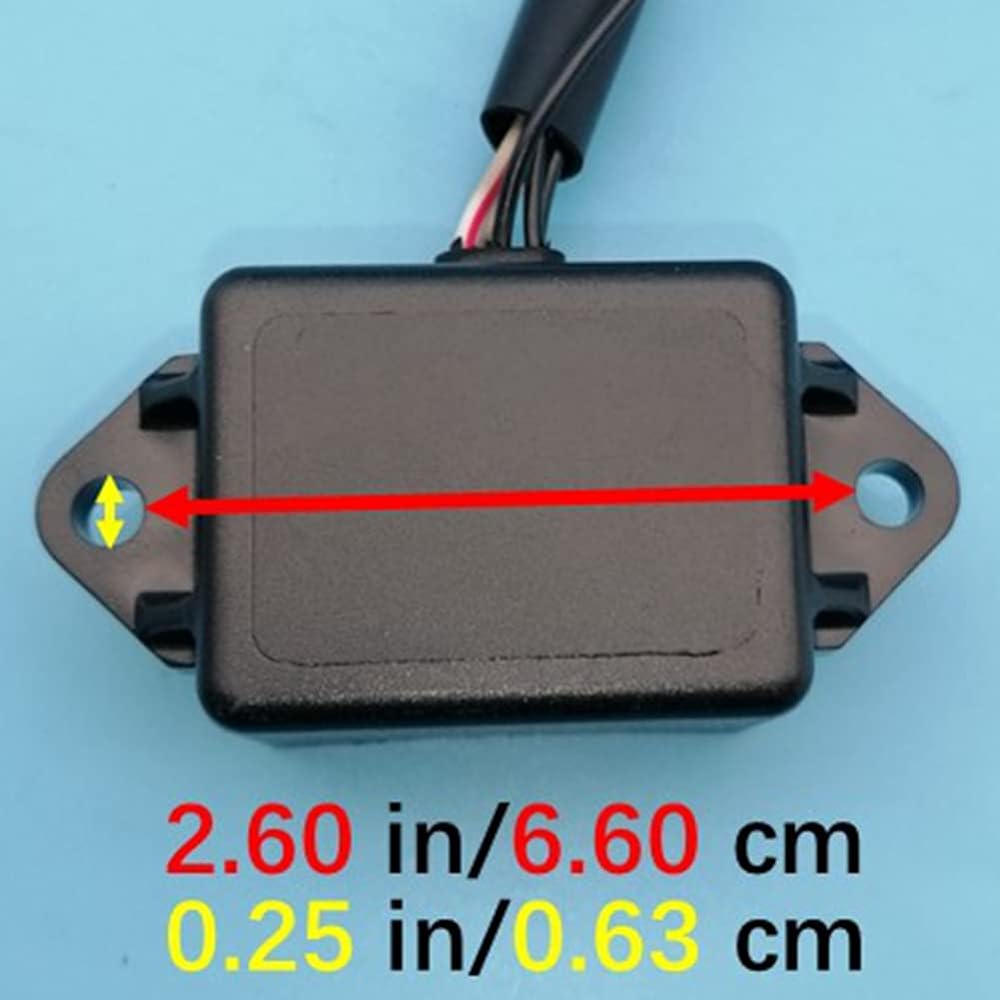 Tuzliufi CDI Box Yamaha Outboard Replacement 30HP 40HP 30 40 HP 2 Stroke Engine 6F5-85540-21-00 6F5-85540-22-00 1996 1997 1998 1999 2000 Z232