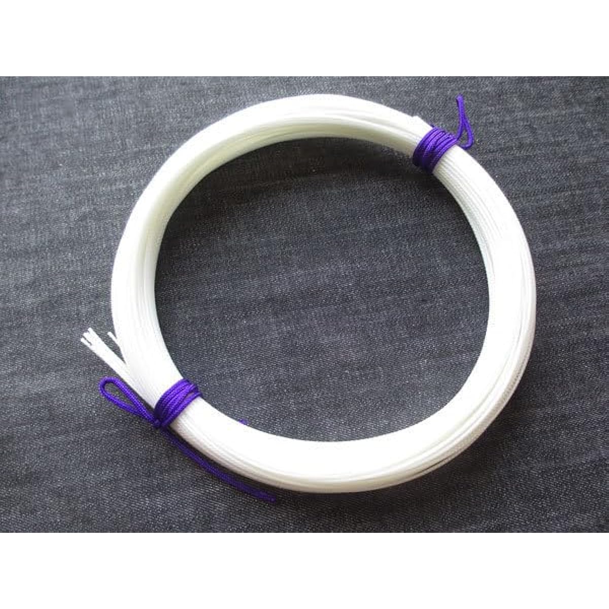 Koto string set Marusan Hashimoto Reiyun White 17.5 Tetoron string Perfect for practice!
