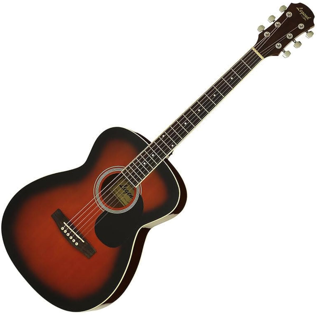 LEGEND FG-15 Beginner Set Acoustic Guitar (Brown Sunburst)