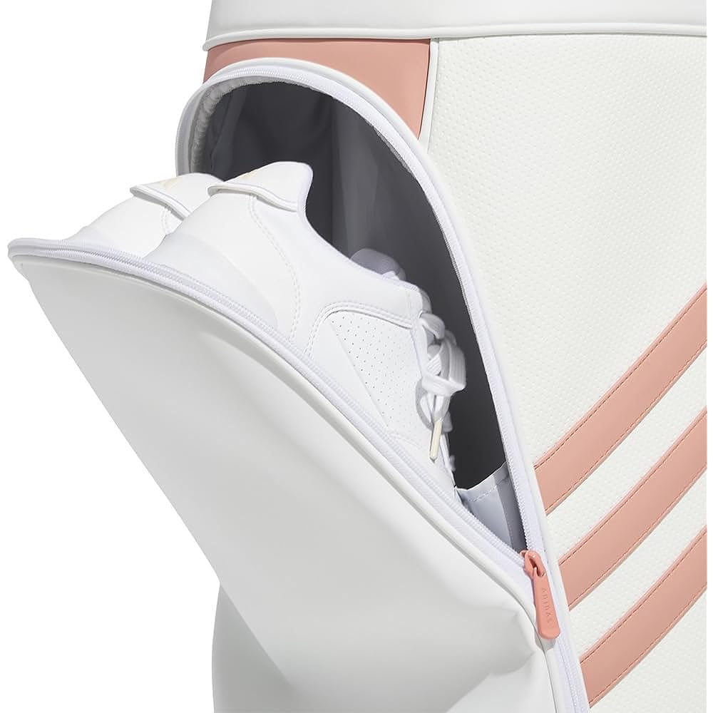 Lightweight three-stripe caddy bag