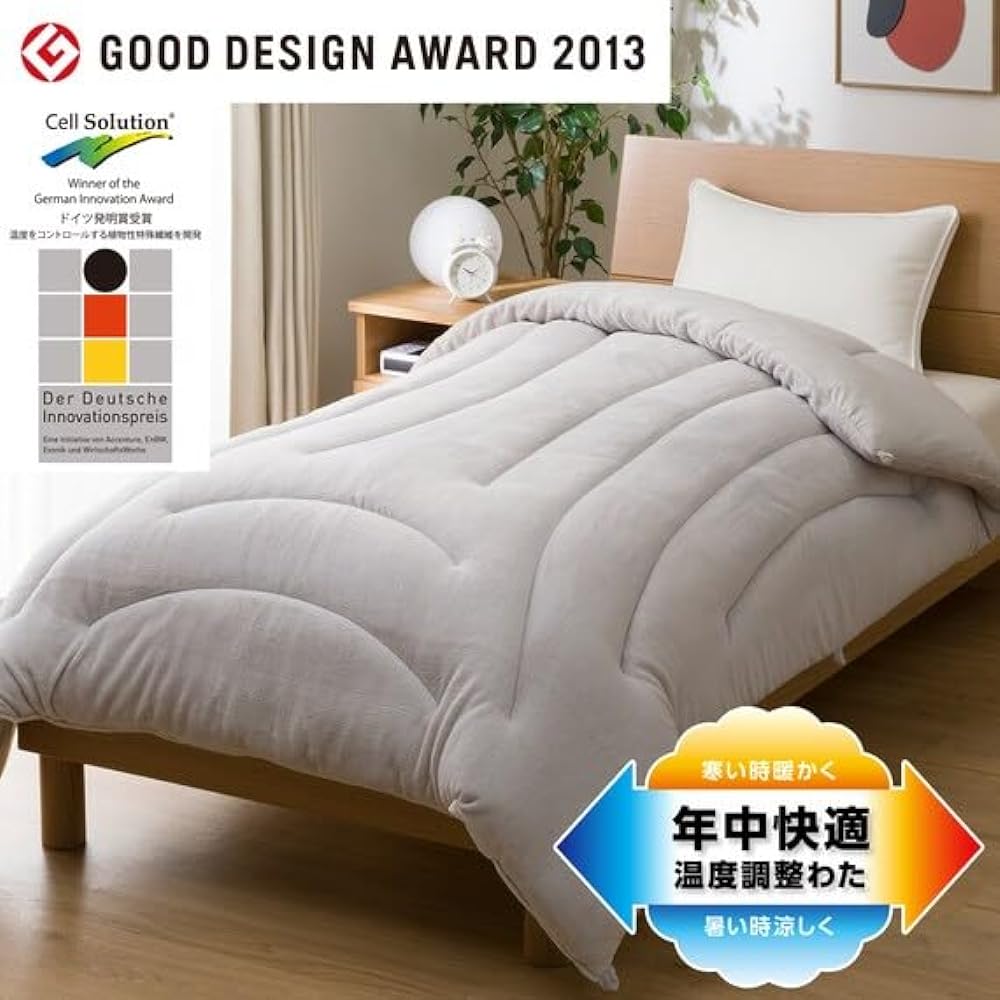 Nitori Temperature Adjustment Comforter K2306 Single Size Gray NITORI 7545281