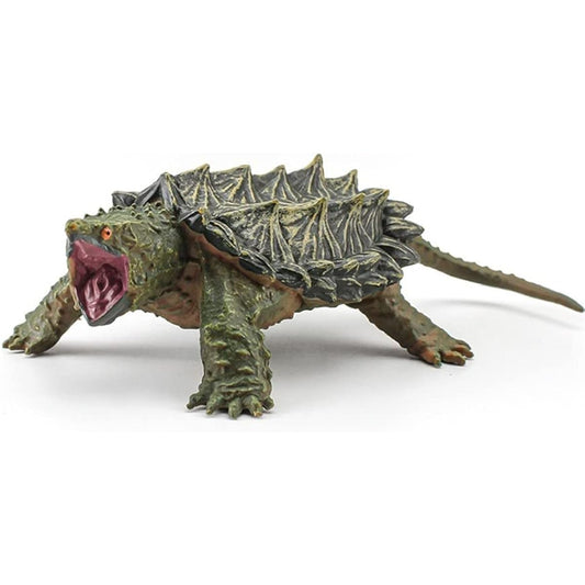 Wild Animal Model Toys 1 Piece Imitation Crocodile Turtle Figure Plastic Realistic Turtle Ancient Turtle Party Favors Decoration Best Gift