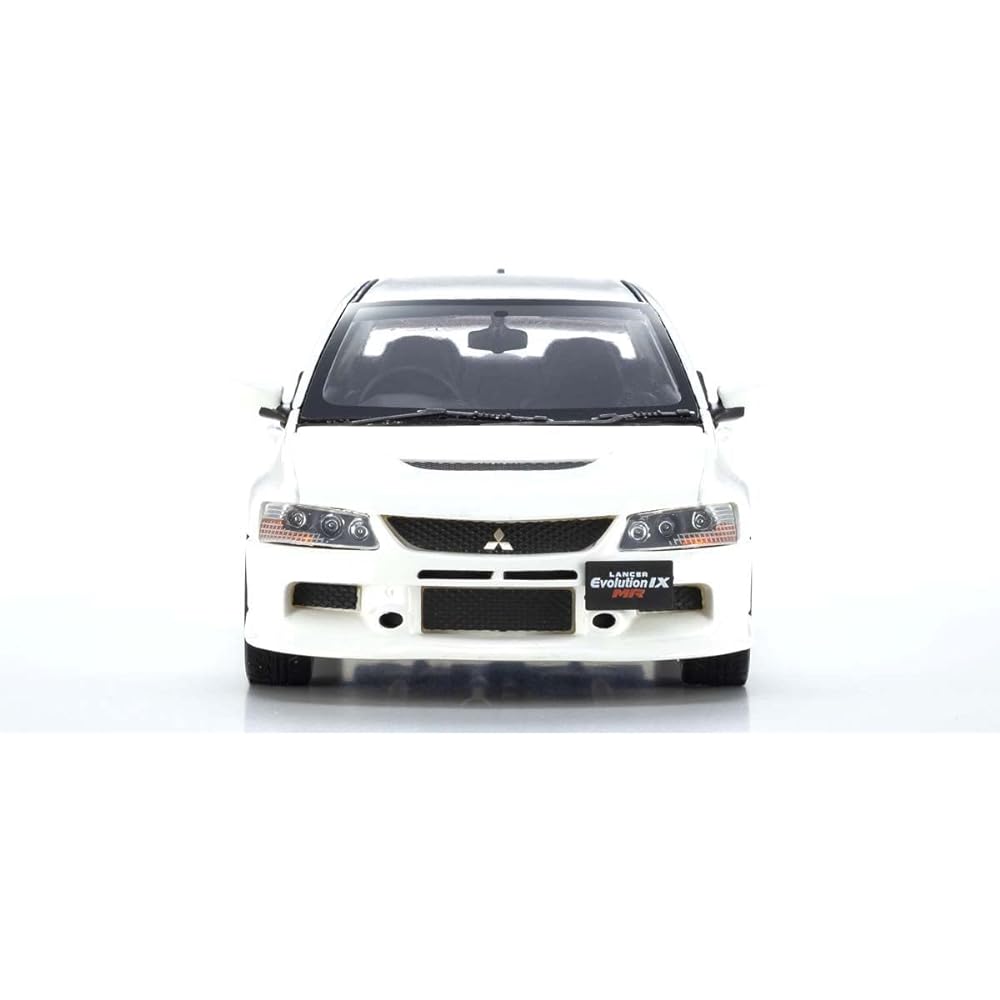 Kyosho Original 1/43 Mitsubishi Lancer Evolution IX MR White Finished Product KSR43111W