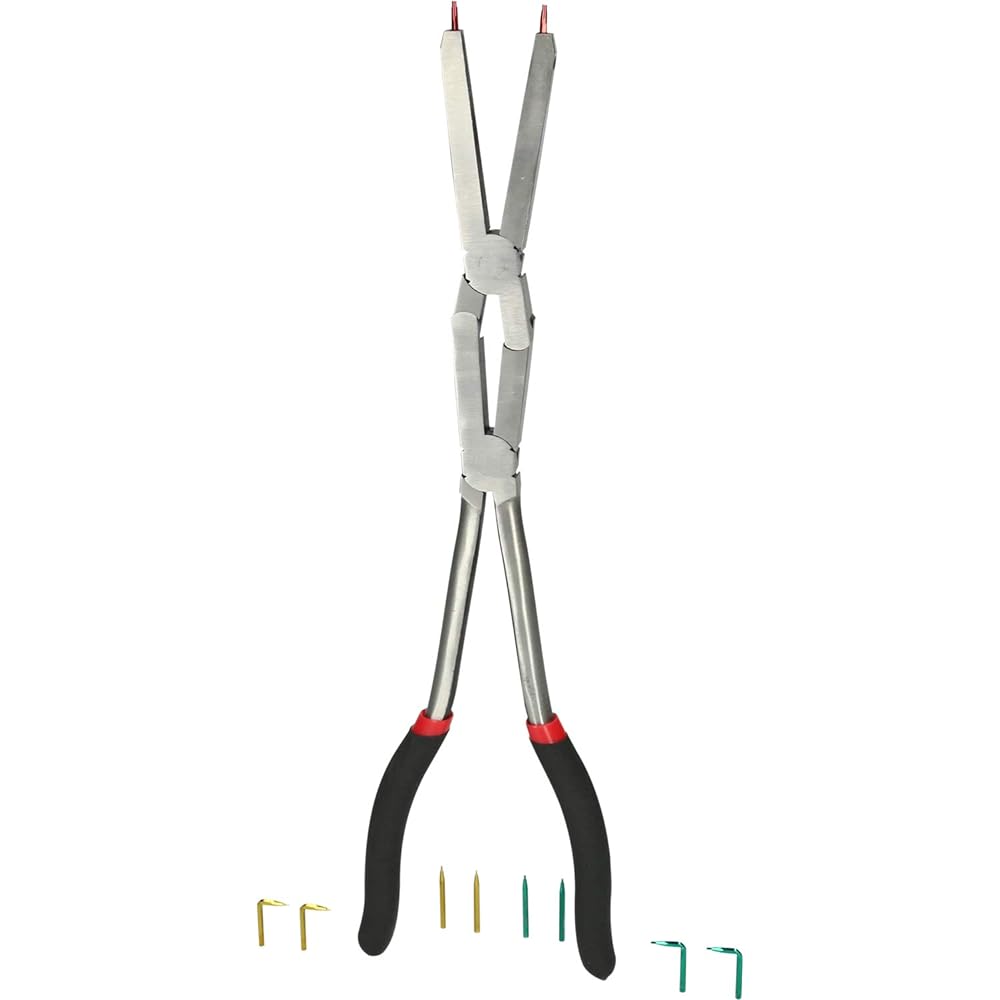 KS Tools Double joint fixing pliers for outer diameter retaining ring Top replaceable 500.7015