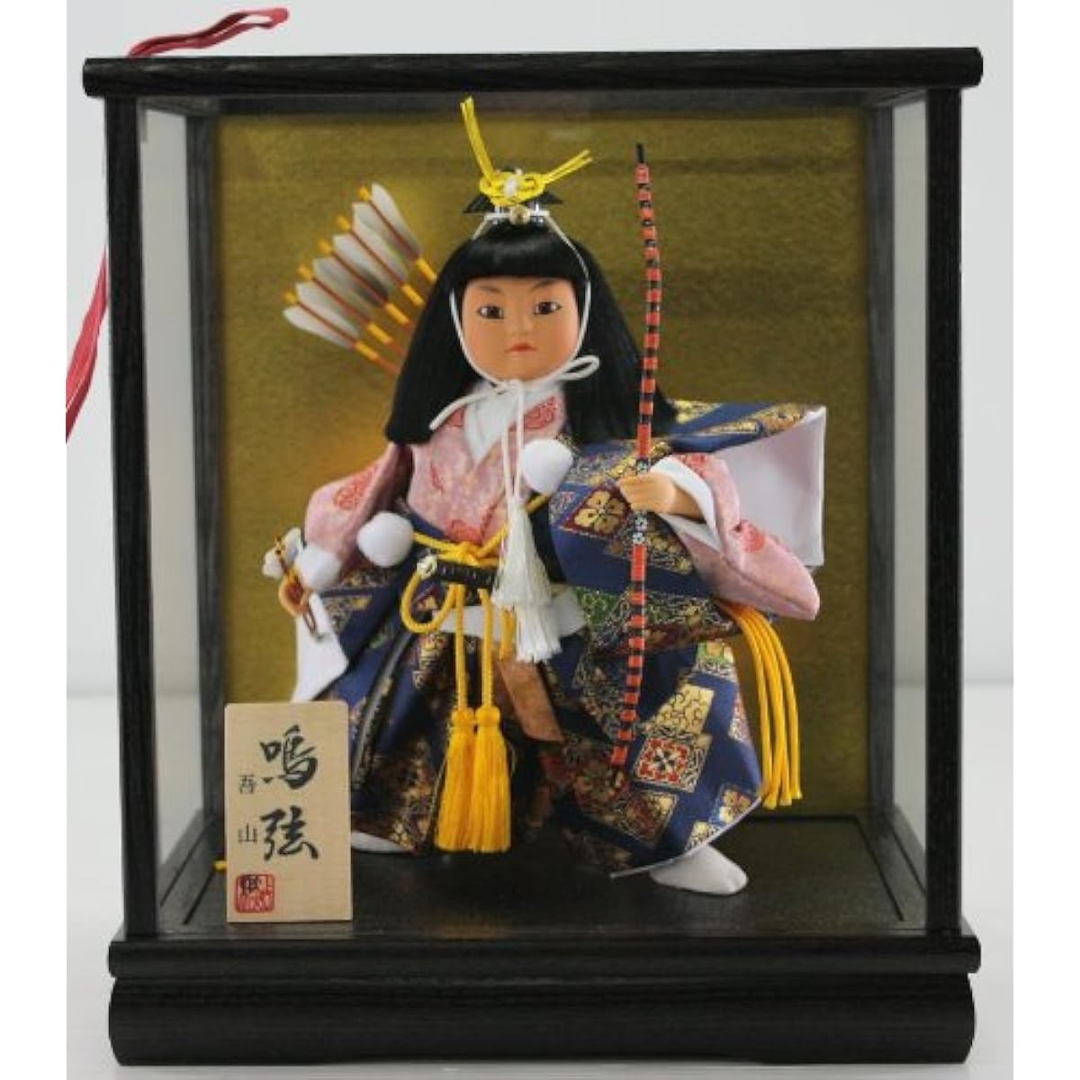 No. 5 wooden case for strings and side decoration [Warabe case]